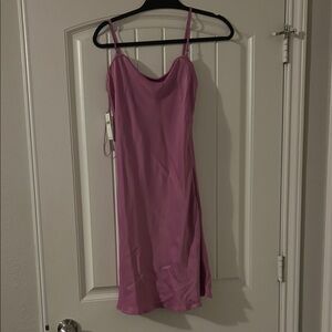 Anthropologie Pink Mini Dress